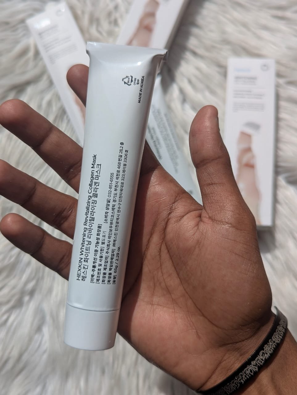 Hexkin Whitening Revitalizing Collagen Mask - Image 2