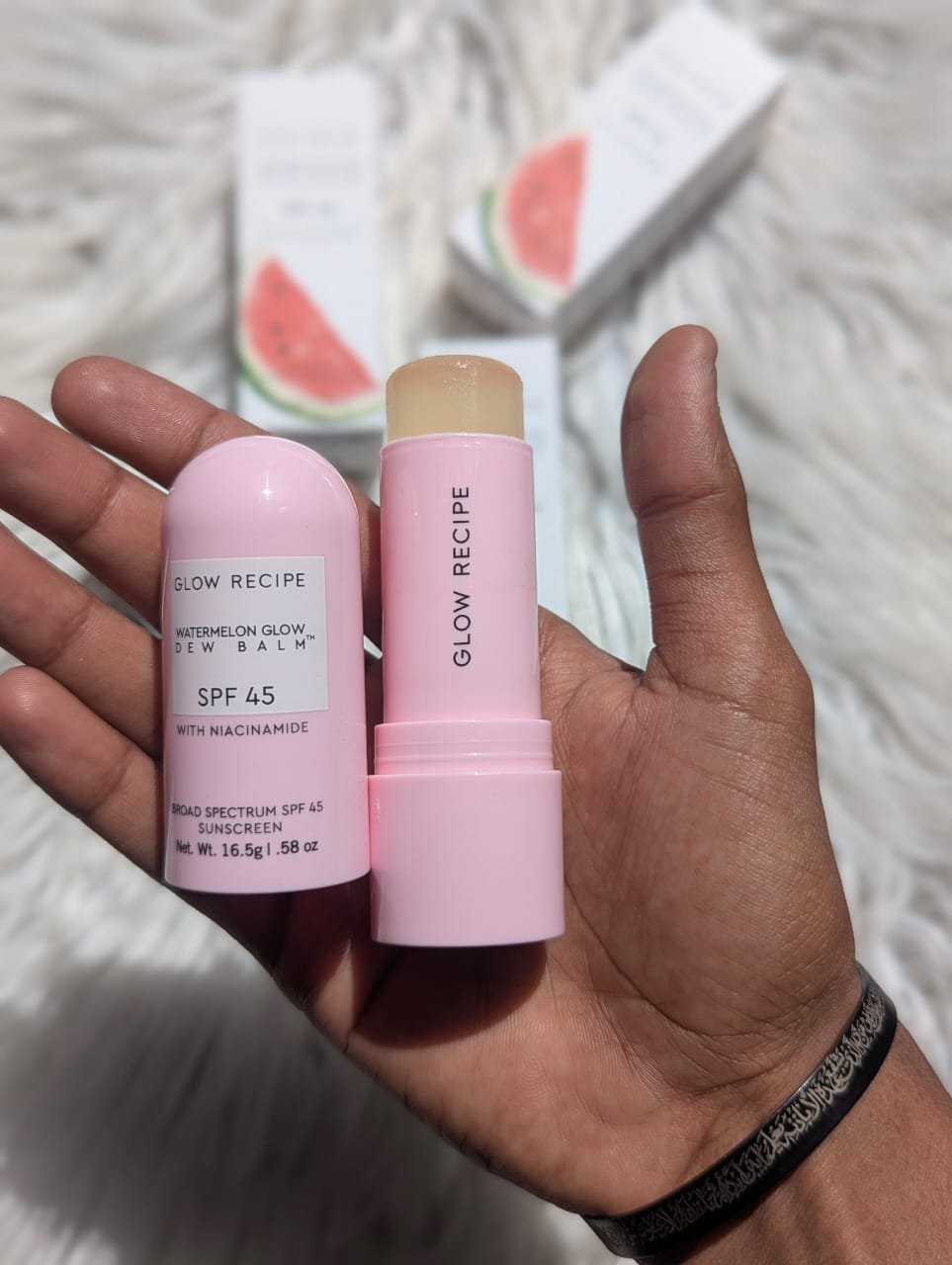 Watermelon Glow Balm Sunscreen Stick - Image 3