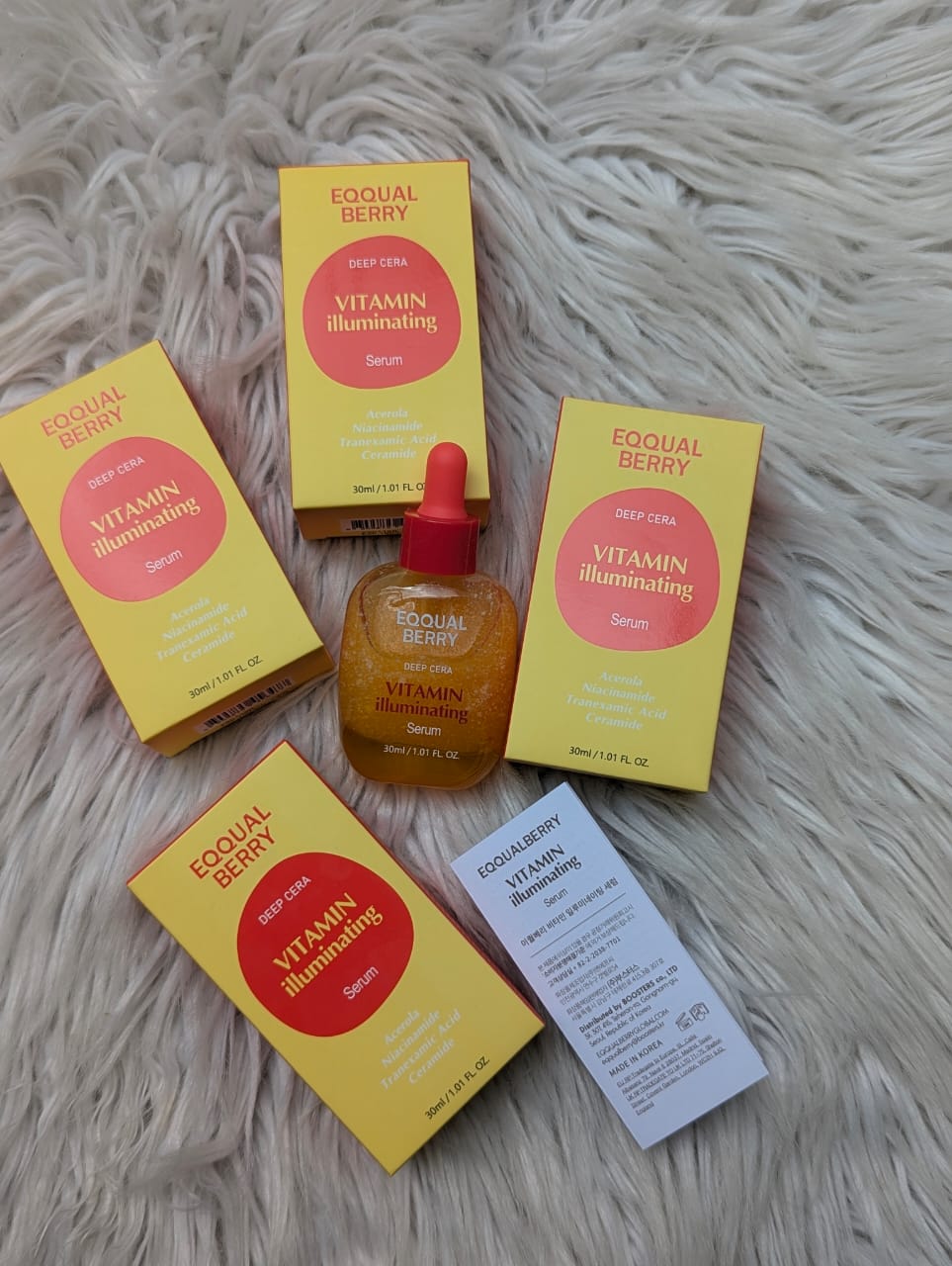 EQQUALBERRY VITAMIN ILLUMINATING SERUM 30ml