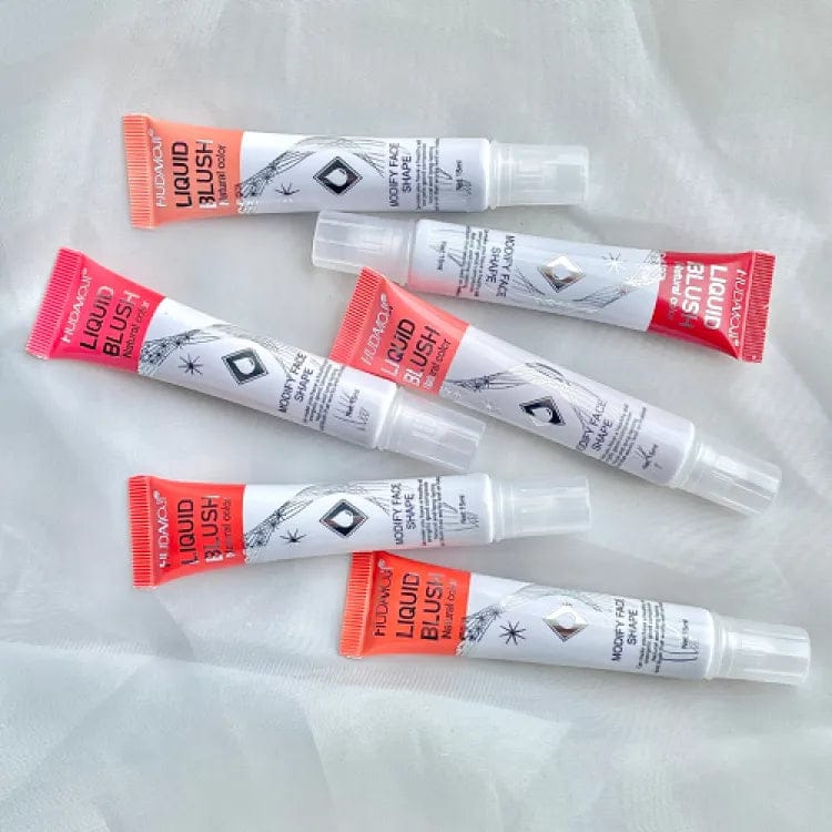 Liquid blush tube makes your cheeks glowy