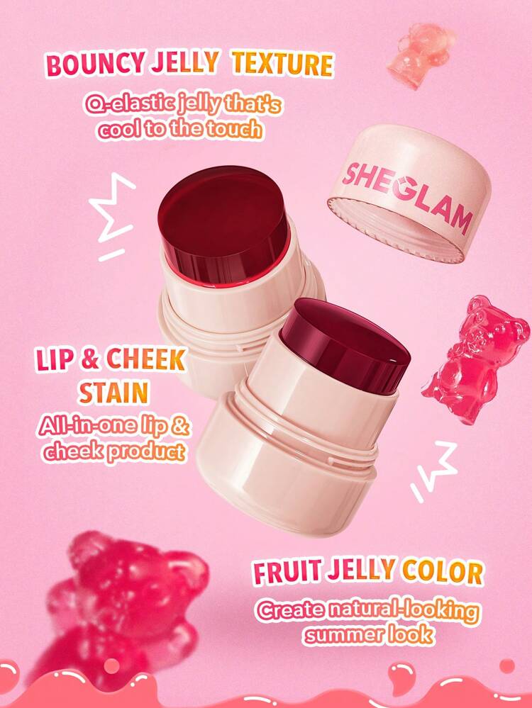 SHEGLAM Jelly-Licious Hydrating Lip & Blush - Image 3
