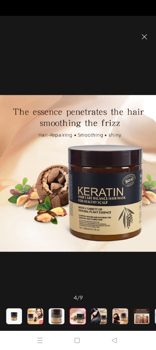 JMW Premium Keratin Hair Mask -