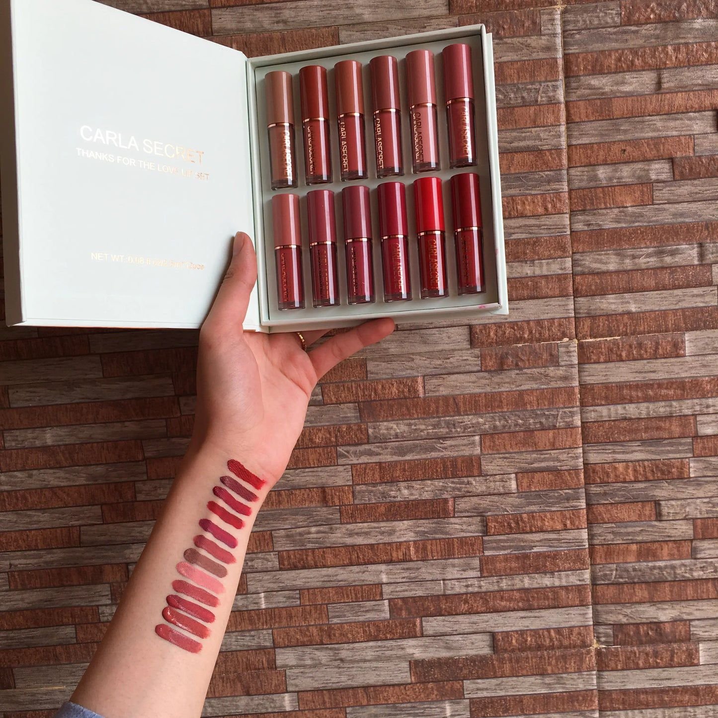 Carla Secret 12-Piece Lipgloss Vault - Image 4