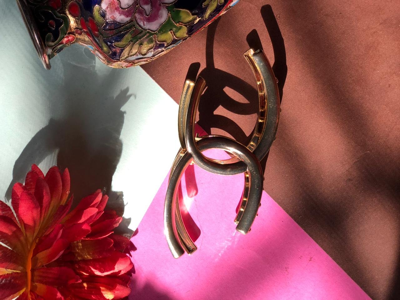 Chanel Golden Hair clip