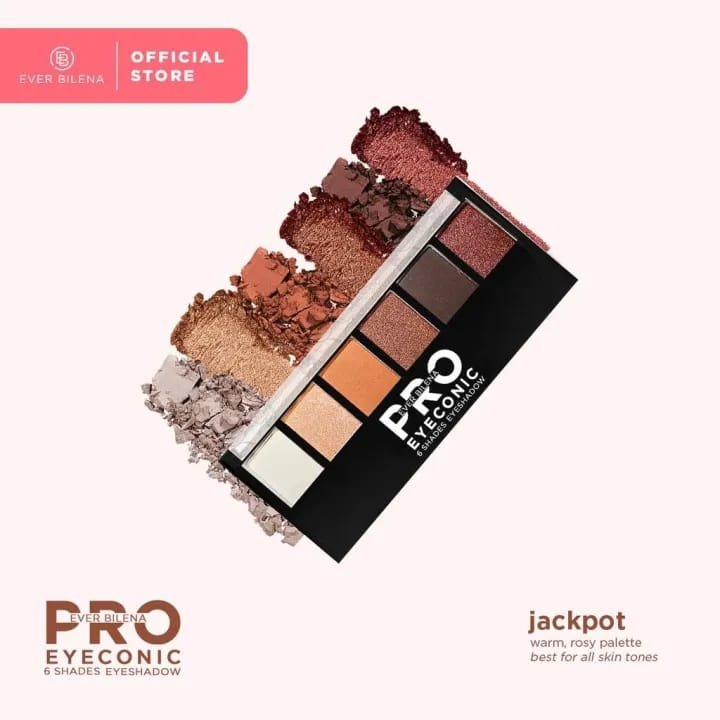 Ever bilena pro iconic 6 eyeshadow set